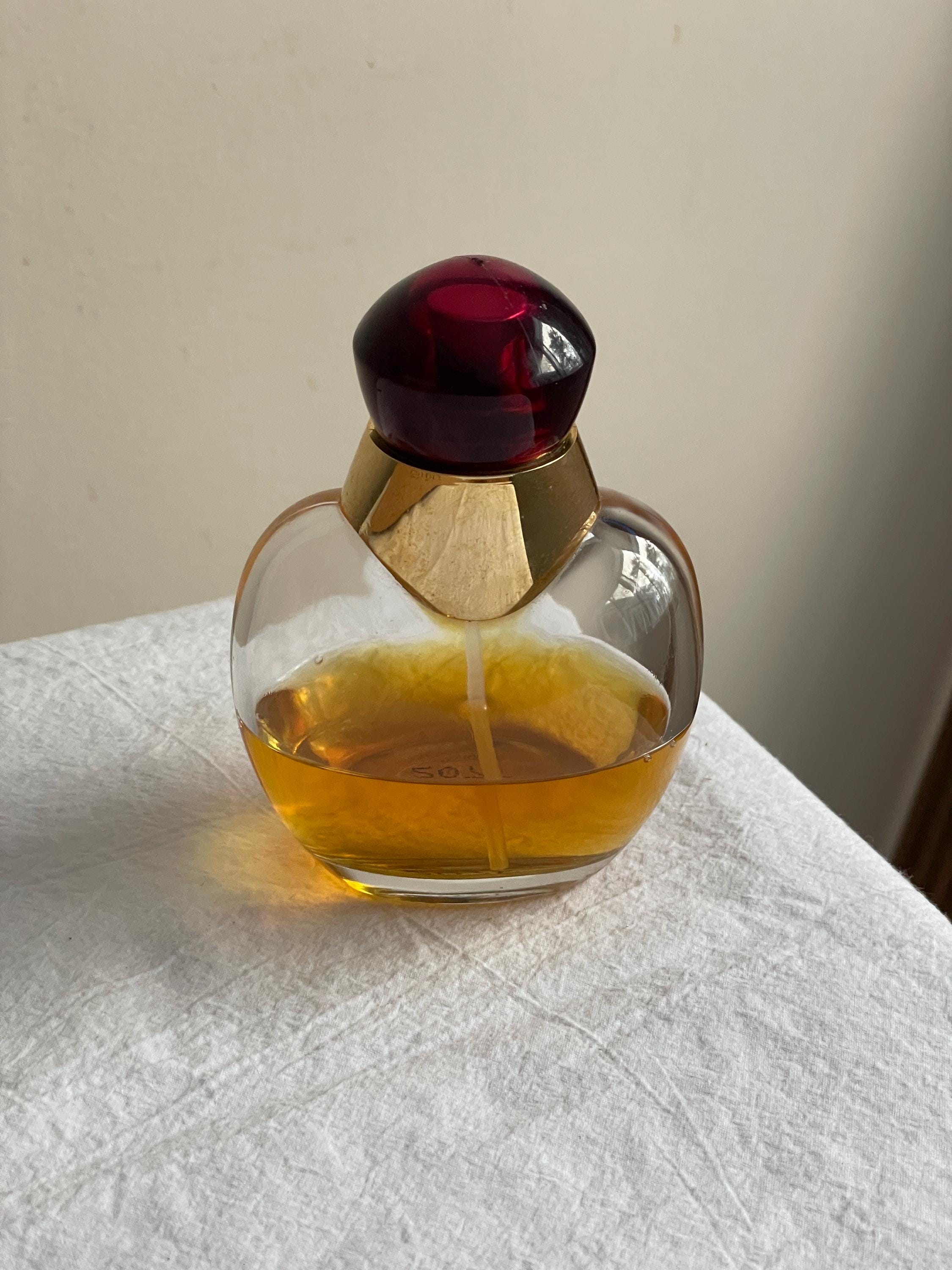 Vintage Oleg Cassini Eau De Parfum Spray 3.4 Fl Oz/100 Ml 40% Full
