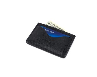 Cartera mínima de cuero / Cartera mínima