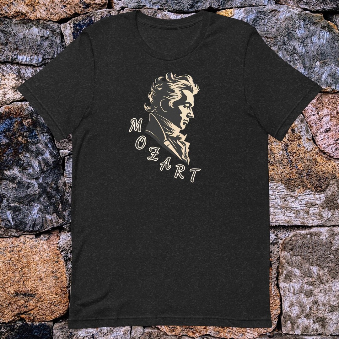Mozart Shirt Wolfgang Amadeus Mozart T Shirt Classical Music T-shirt
