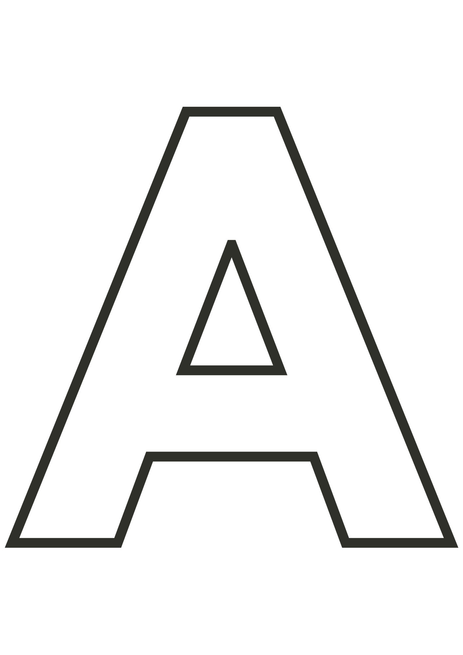 Large Alphabet Letters for Classroom Editable Size Big Letters ...