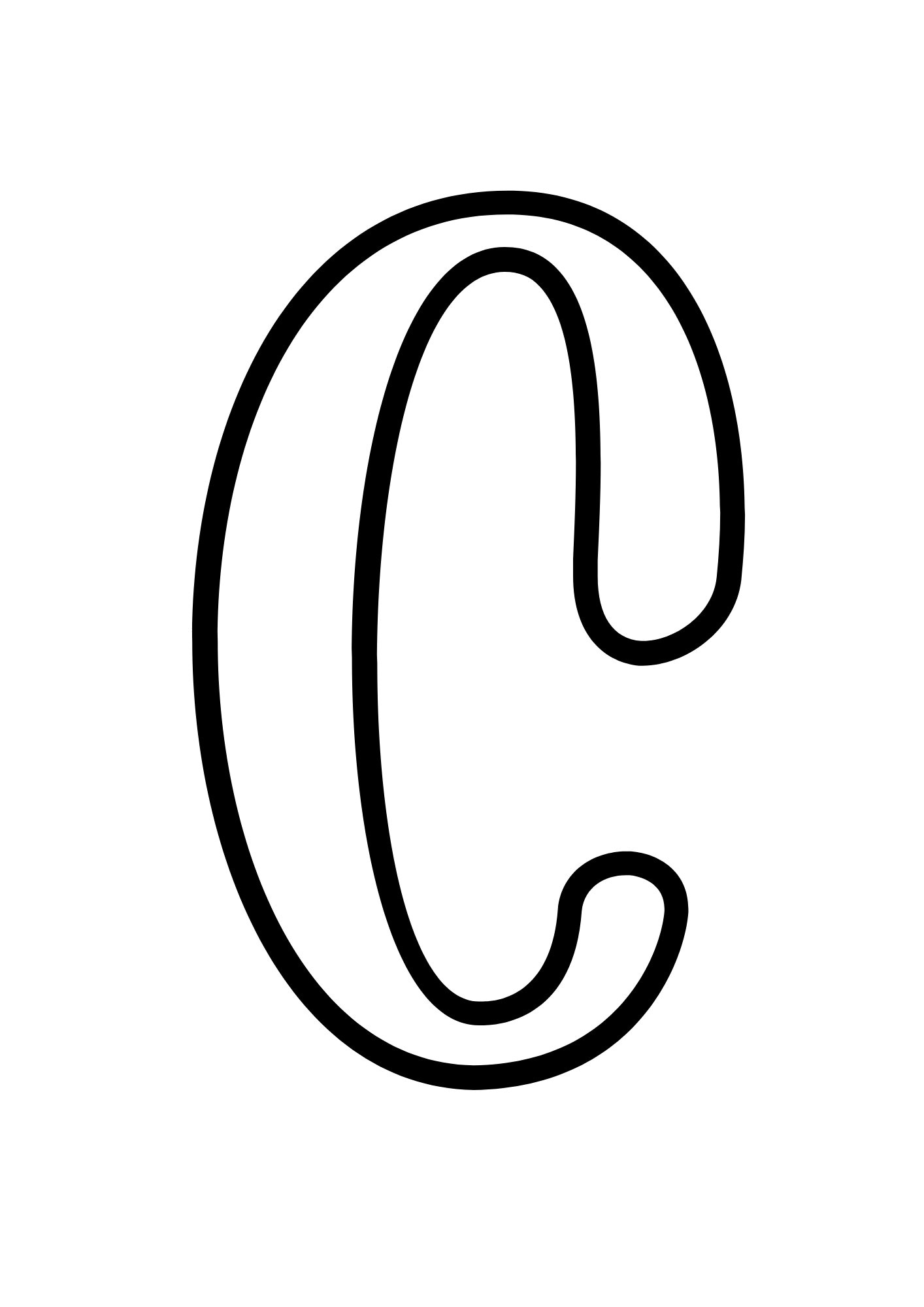 Large Alphabet Bubble Letters for Classroom Big Letters Templates ...