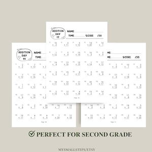 Addition And Subtraction Worksheet, 1st Grade Math Bundle, Busy Book Printable, Math Sheets, Homeschool Activity Pages, Instant Download PDF