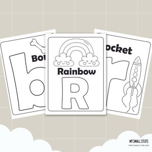 100 Alphabet Coloring Pages, ABC Worksheets For Kindergarten, Letter Recognition For Preschool, Letter of the Week, Alphabet Activity Sheets