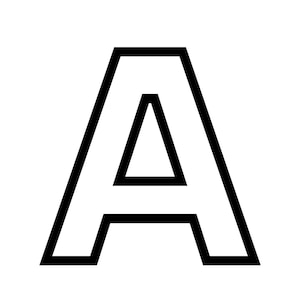 Letras grandes del alfabeto para el aula Plantillas de números grandes Letra mayúscula imprimible de la semana Recursos didácticos para jardín de infantes y educación en el hogar PDF