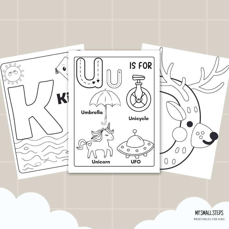 100 Alphabet Coloring Pages, ABC Worksheets For Kindergarten, Letter Recognition For Preschool, Letter of the Week, Alphabet Activity Sheets