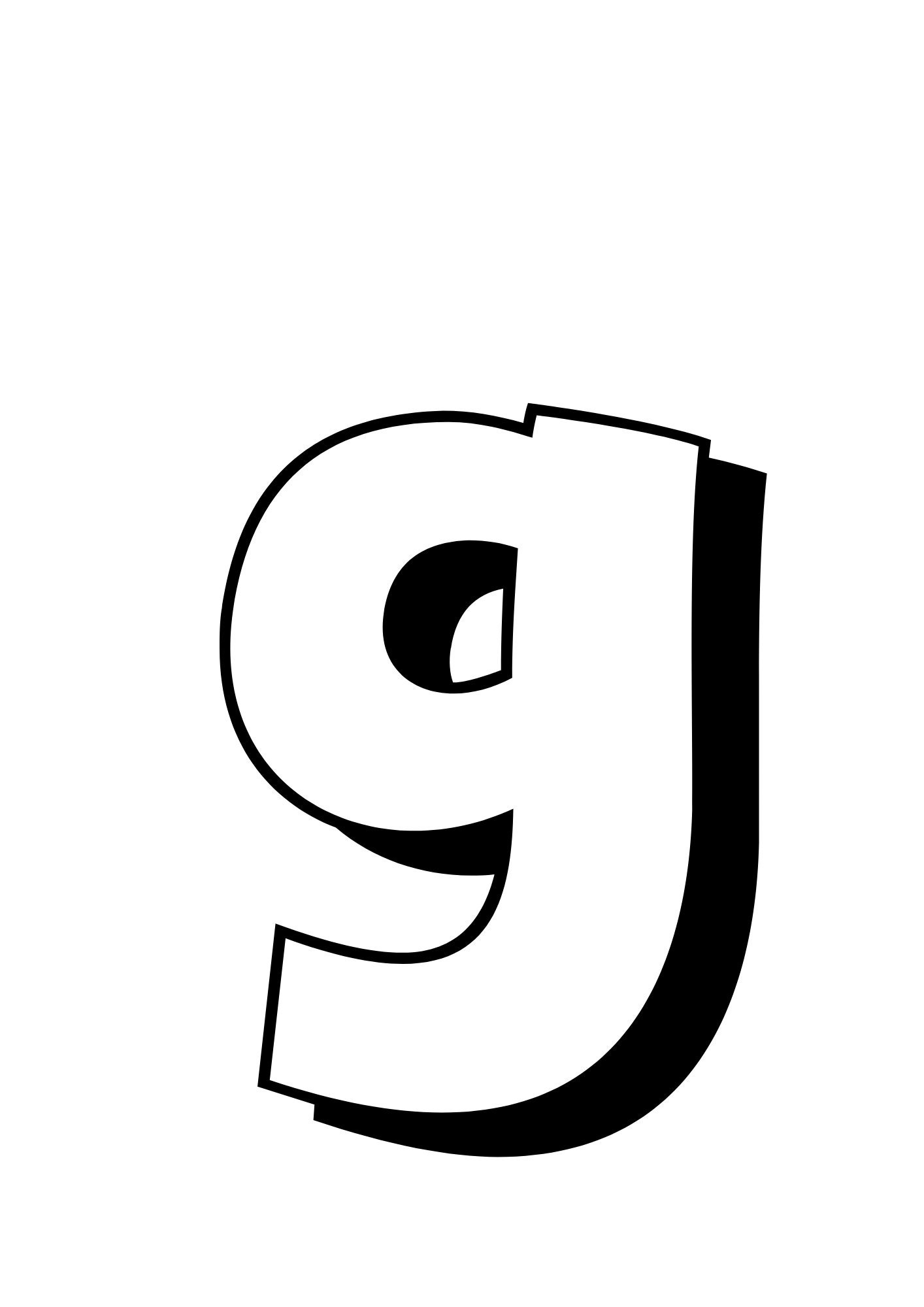 Large Printable Bubble Alphabet Letters for Classroom Lowercase Letters ...