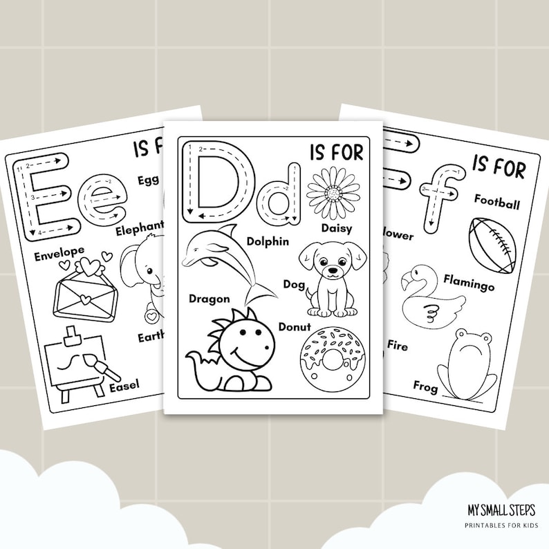 100 Alphabet Coloring Pages, ABC Worksheets For Kindergarten, Letter Recognition For Preschool, Letter of the Week, Alphabet Activity Sheets