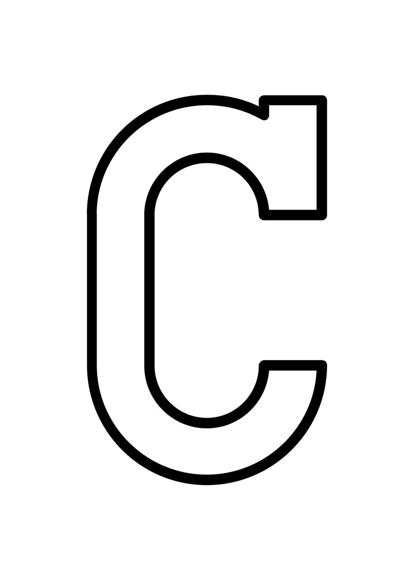 Large Alphabet Letters for Classroom Big Number Templates Printable ...