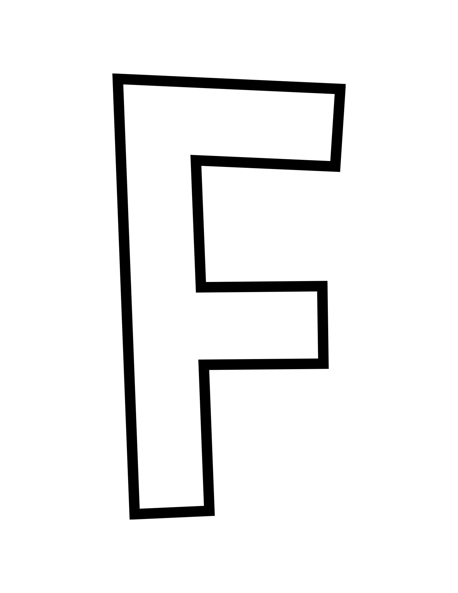 Large Alphabet Uppercase Letters for Classroom Big Letters Templates ...