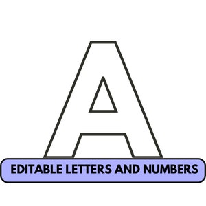 Large Alphabet Letters For Classroom Editable Size Big Letters Templates Printable Block Letter Of The Week Bulletin Board Letters