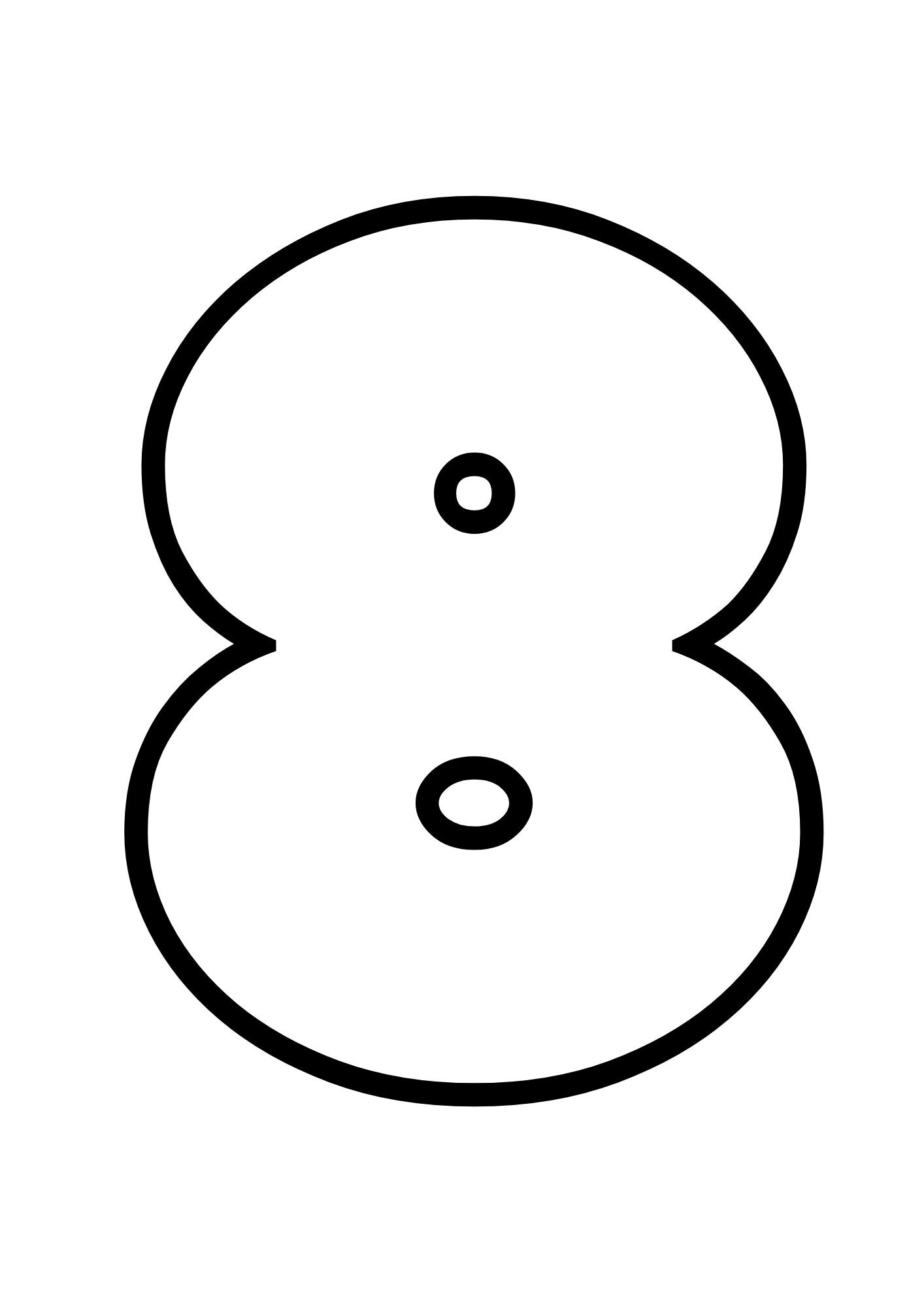 Large Bubble Numbers for Classroom Big Number Templates Printable Block ...