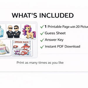 Guess the 90s Song Game | 90s Music Photo Trivia | Instant Digital Download image 3