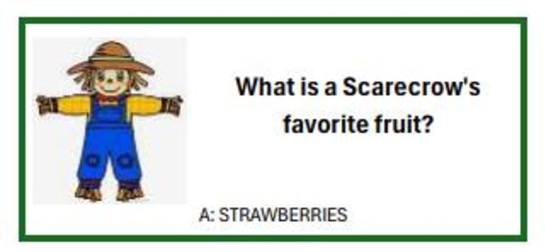 8 Kid's Thanksgiving Jokes - Etsy