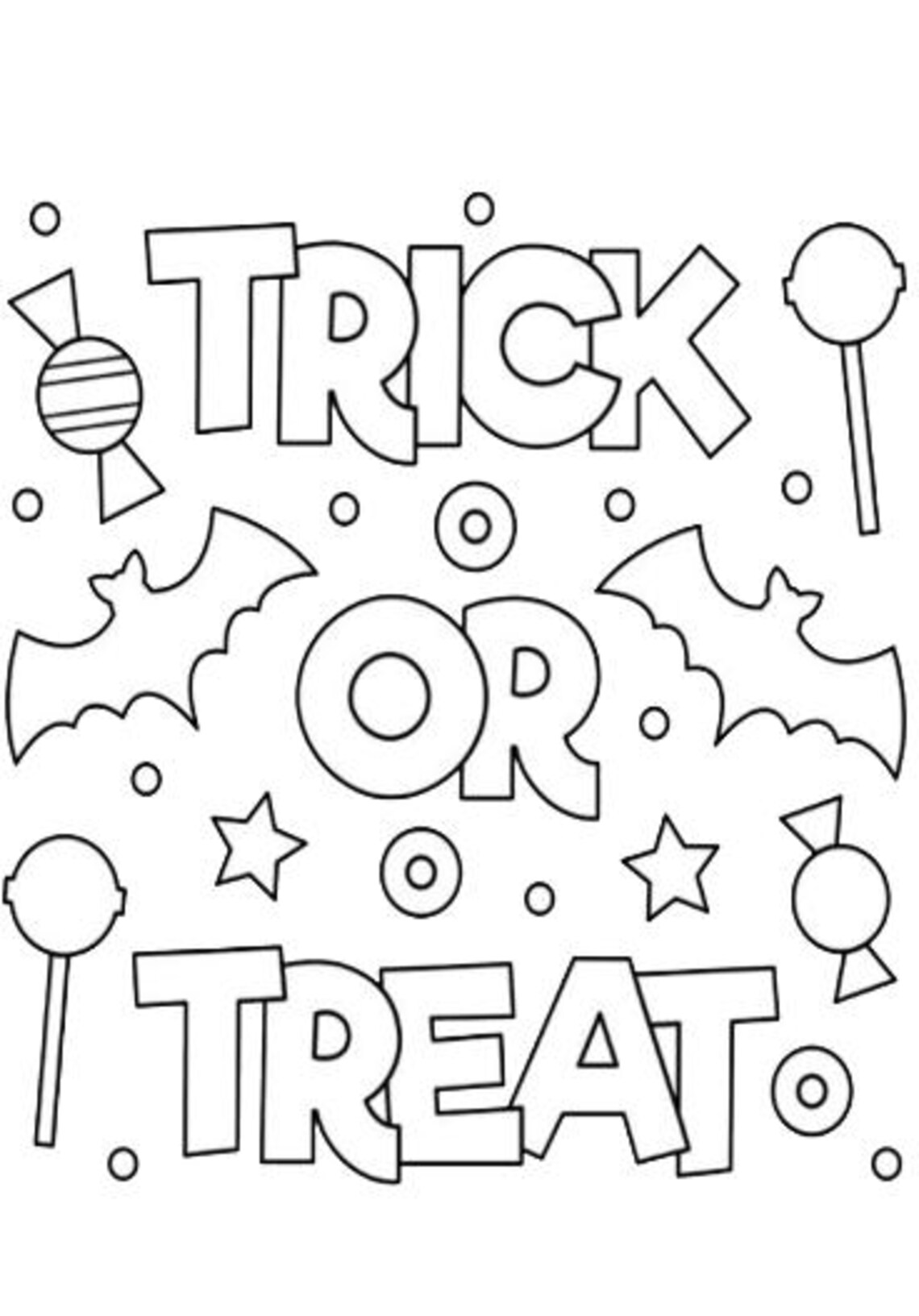 10 Printable Toddler Halloween Coloring Pages - Etsy UK