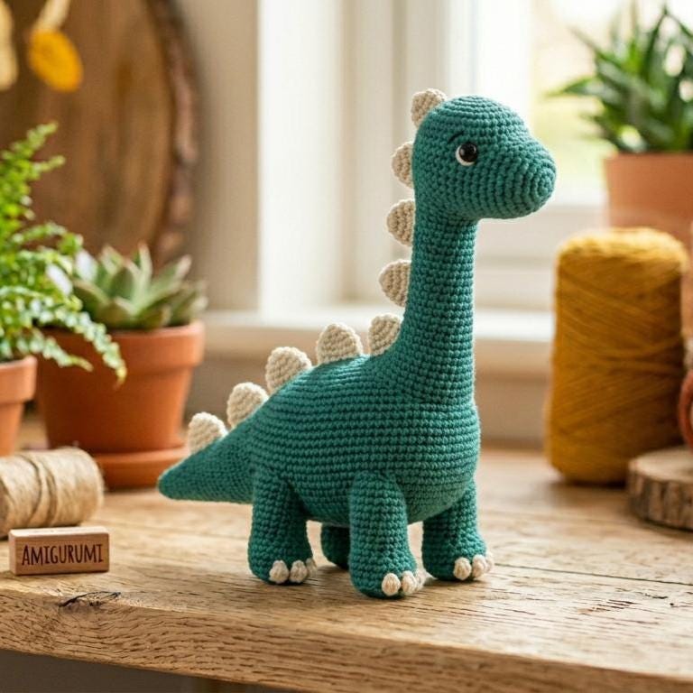 30 Dinosaur Crochet Patterns for Roaring Cute Amigurumi Projects 12 Cute Dino Amigurumi Plush Tutorial