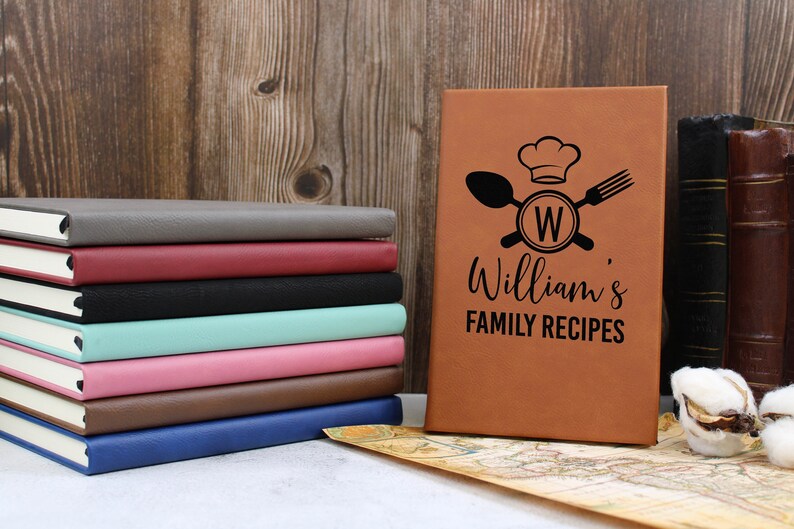 Best Chefs Note Book Family Recipes Journal,cooking Notebook,custom Recipe Book,vegan ...