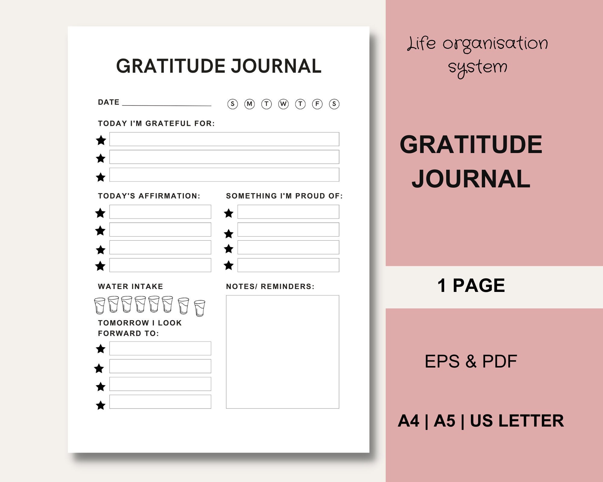 gratitude-journal-printable-journal-template-manifesting-gratitude-journal-5-minute-journal-instant-download-pdf-a4-a5-letter-half-size-etsy