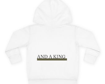 Sudadera con capucha de polar para niños pequeños