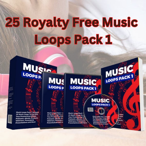 25 Royalty-Free Music Loops Pack 1. MP3 Music. Music for Projects and Videos. Backing Music.