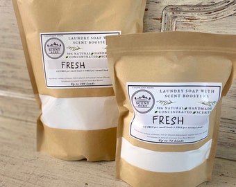 Natural Powdered Laundry Detergent With Scent Boosters-gifts-homecare-cleaning-hypoallergenic