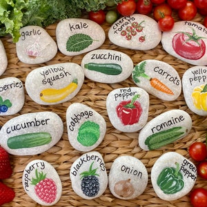 Vegetable Garden Rocks (Variety)