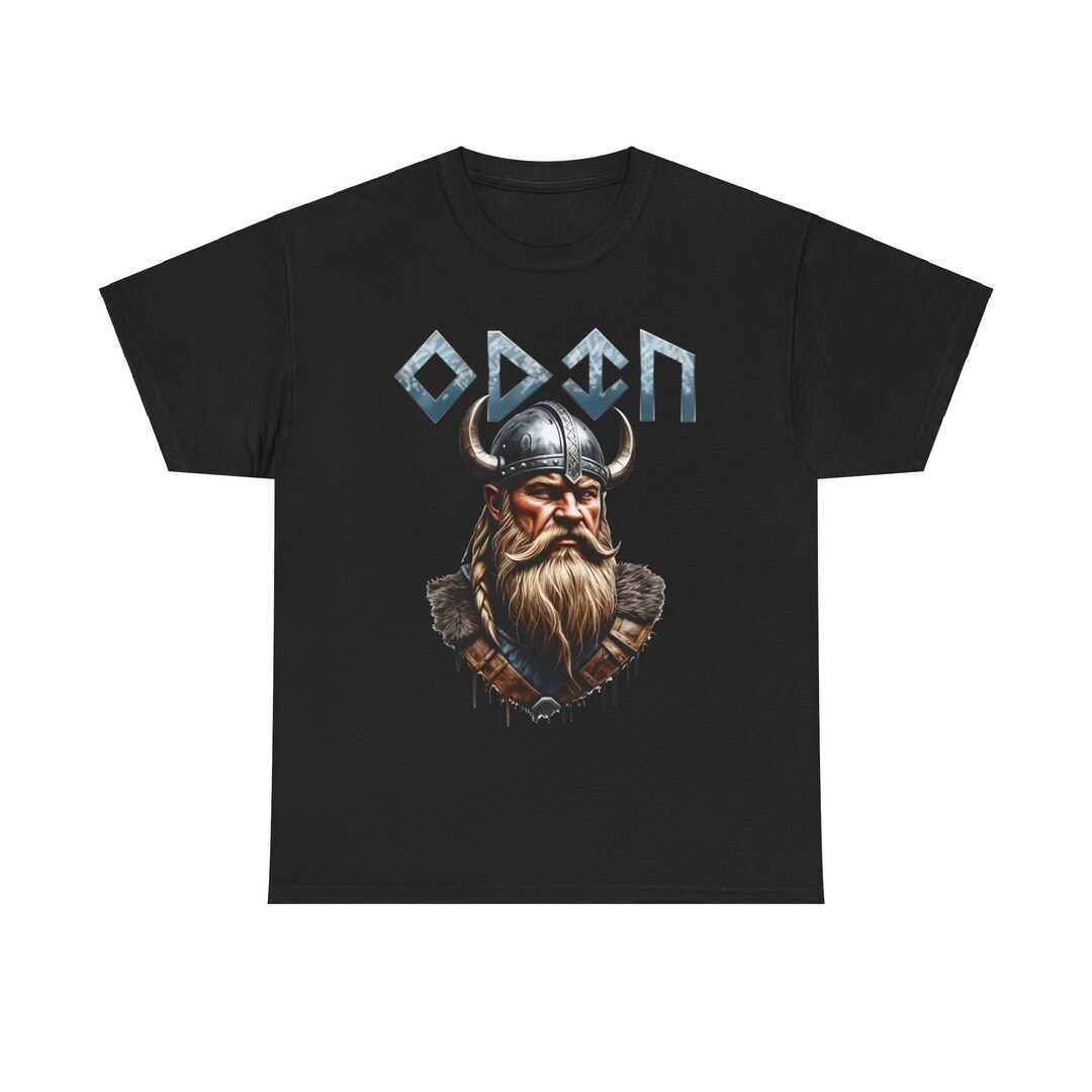 Viking Odin Adult T Shirt Norse Mythology Viking Family Viking Heritage ...