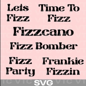 Fizz Bomb Party SVG Digital Download - Fizz Bomb Party - Fizz Bomb Party Supplies - Fizz Bomb T-Shirt - Fizz Bomb Logo