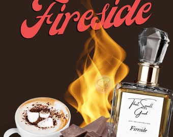 Fireside Eau De Parfum | Gourmand Perfume | Smell Good| Gourmand Fragrance | Body Care