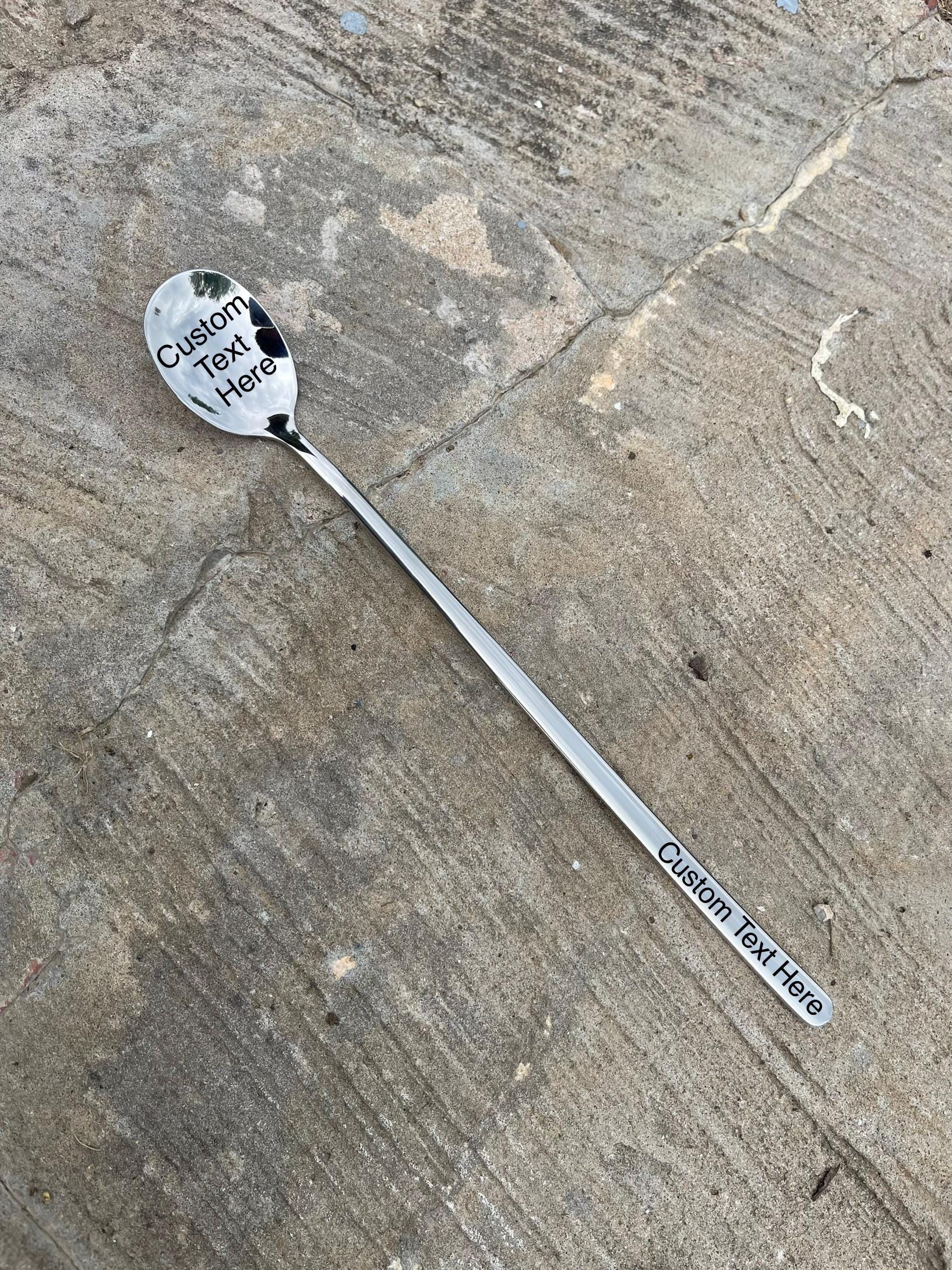 2 Cucchiai In Acciaio Inox Dorato Con Scritta 'Killer' - Regalo Per Compleanno O Anniversario - Foto 5