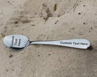 Personalisierte Edelstahl Löffel