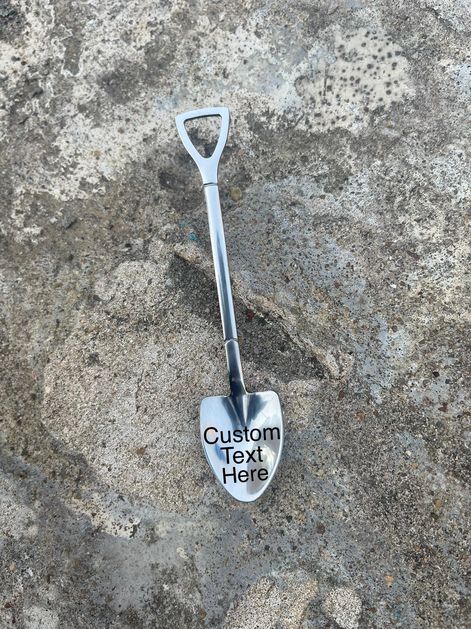thumbnail interactive-video image 1 of 9-Piece Stainless Steel Shovel & Spoon Decorative Dessert Spoons – Silver Ice Cream Spoons 1 of 4