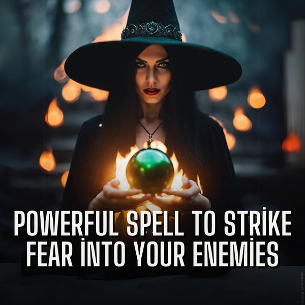 Powerful Spell to Strike Fear into Anybody Who Challenges You, Spell to Strike Fear into Your Enemies