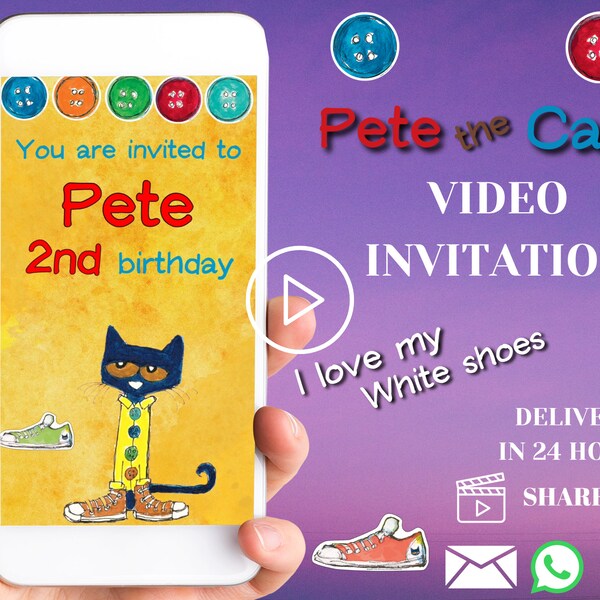 Pete the Cat Birthday - Etsy