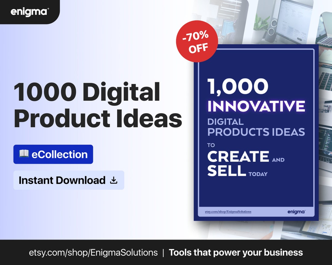 1000 Digital Products Ideas to Create and Sell Today Passive - Etsy