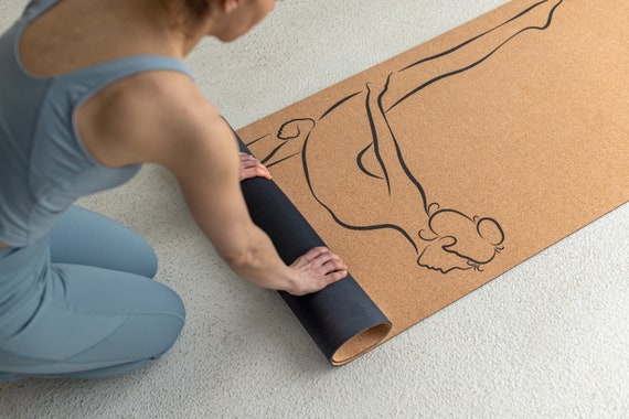 "Leela" Cork Yoga Mat,