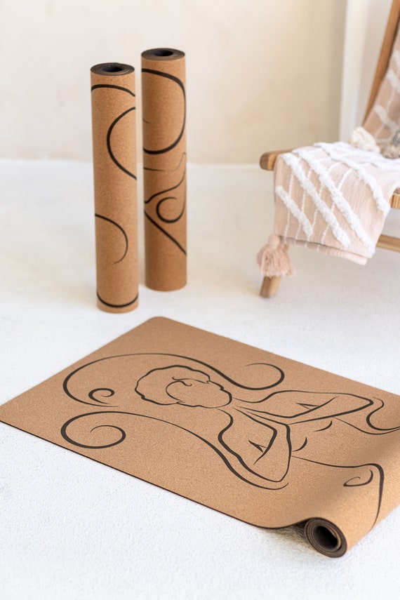 "Grace" Cork Yoga Mat,