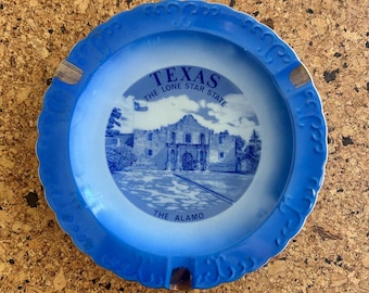 Posacenere souvenir di Alamo, Texas, Stati Uniti, anni '60