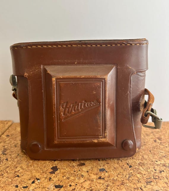 Waltax Okako Tokyo Kolex Vertical Foldable Camera With Case 1950s