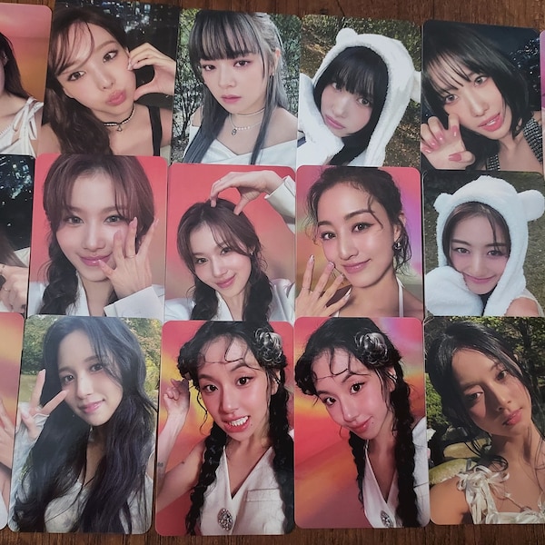 Official Twice With You-th Photocards