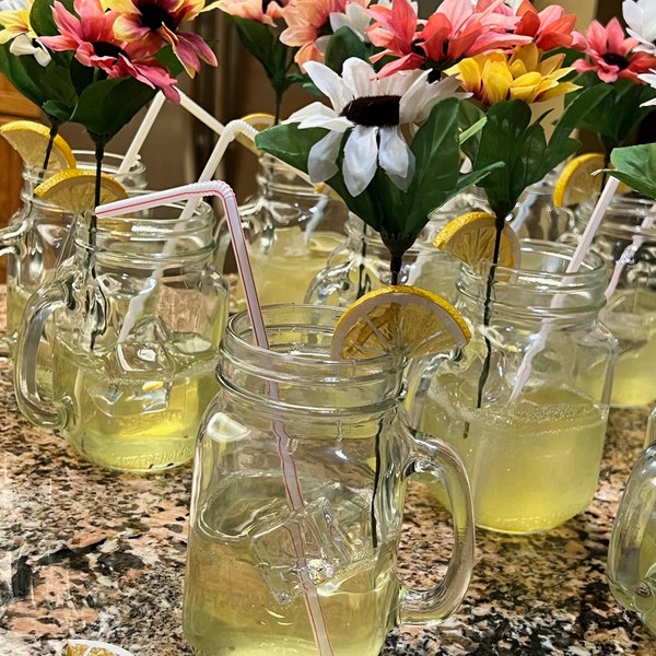 Lemonade Jars Etsy