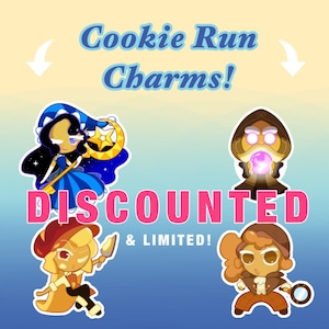 DISCOUNT | Cookie Run Acrylic Charms