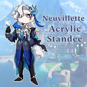 Genshin Neuvillette Acrylic Standee