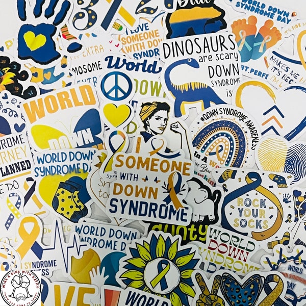 Down Syndrome Stickers - Etsy