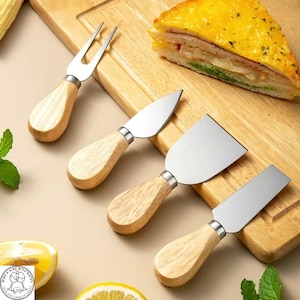 Cheese Knife Set, Charcuterie Knives, Set Of 4, Kitchen Must Have, Housewarming Gift, Hostess Gift, Wedding Gift, Shower Gift, FREE SHIPPING