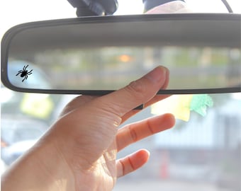 Spider Mini Decal, Spider Decal, Spider - Rearview Mirror Decal, Mini Decal, Easter Egg, Indoor/Outdoor Vinyl, Many Colors, FREE SHIPPING!!