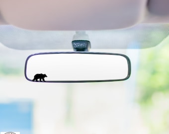 Bear Mini Decal, Mama Bear Mini Decal, Rearview Mirror Decal, Mini Decal, Easter Egg, Indoor/Outdoor Vinyl, Many Colors, FREE SHIPPING