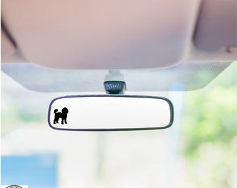 Doodle Mini Decal, Golden Doodle Mini, Rearview Mirror Decal, Mini Decal, Easter Egg, Indoor/Outdoor Vinyl, Many Colors, FREE SHIPPING