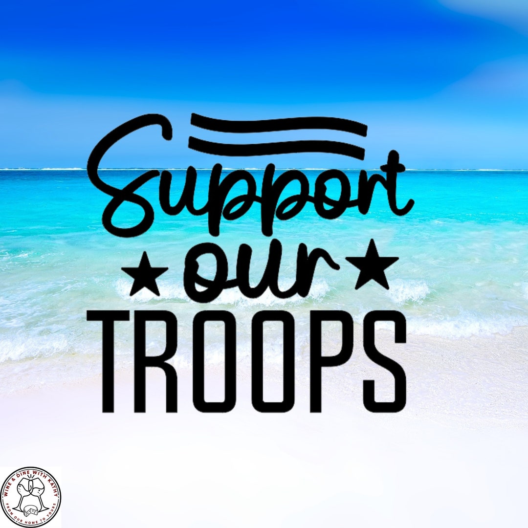 Support Military Sticker Support Our Troops Decal, Military Support, Car Decal, Wall Decal ...