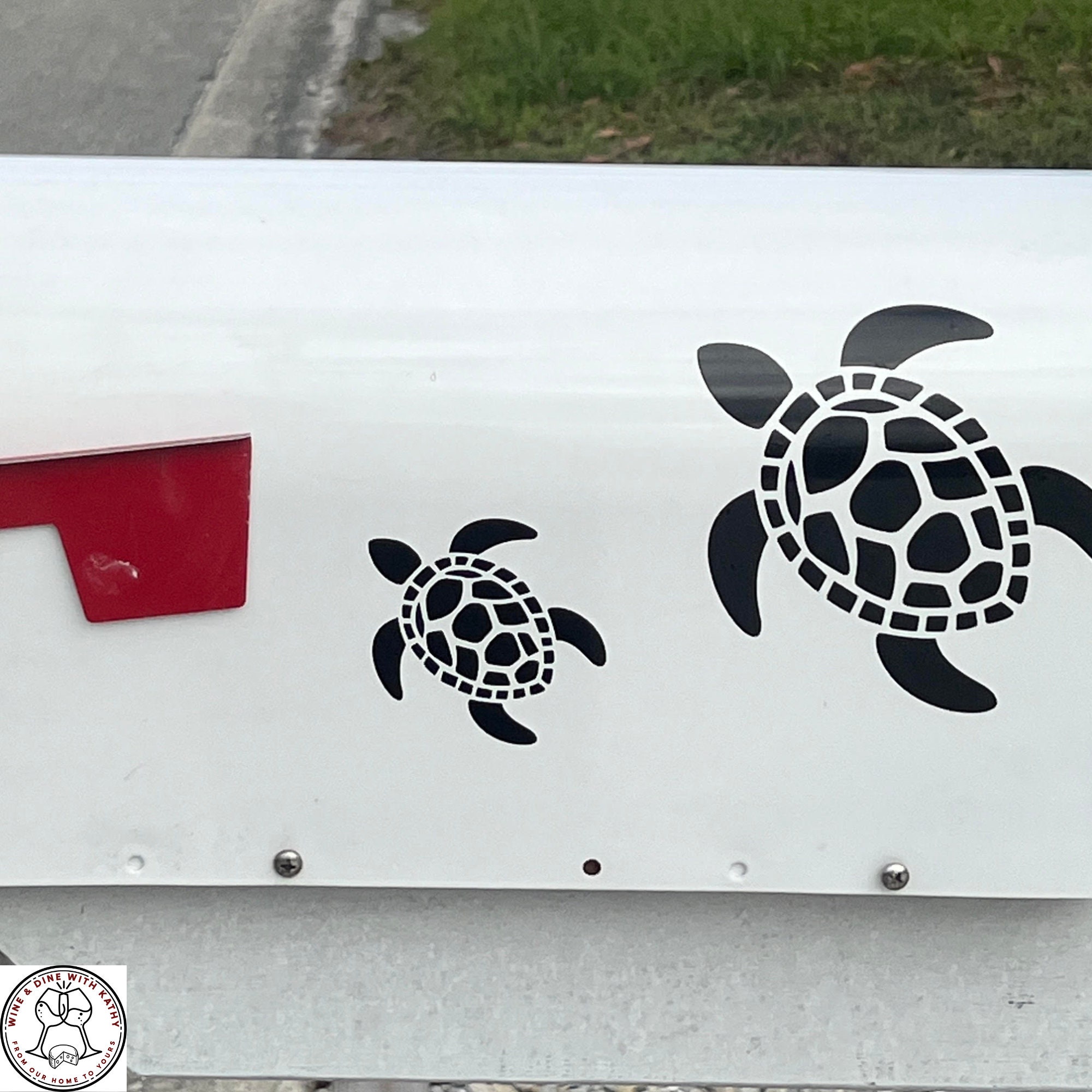 Turtlebox Custom Decal Turtle Decal, Sea Turtle Decal, Turtle Sticker, Car Decal, Wall Decal ...