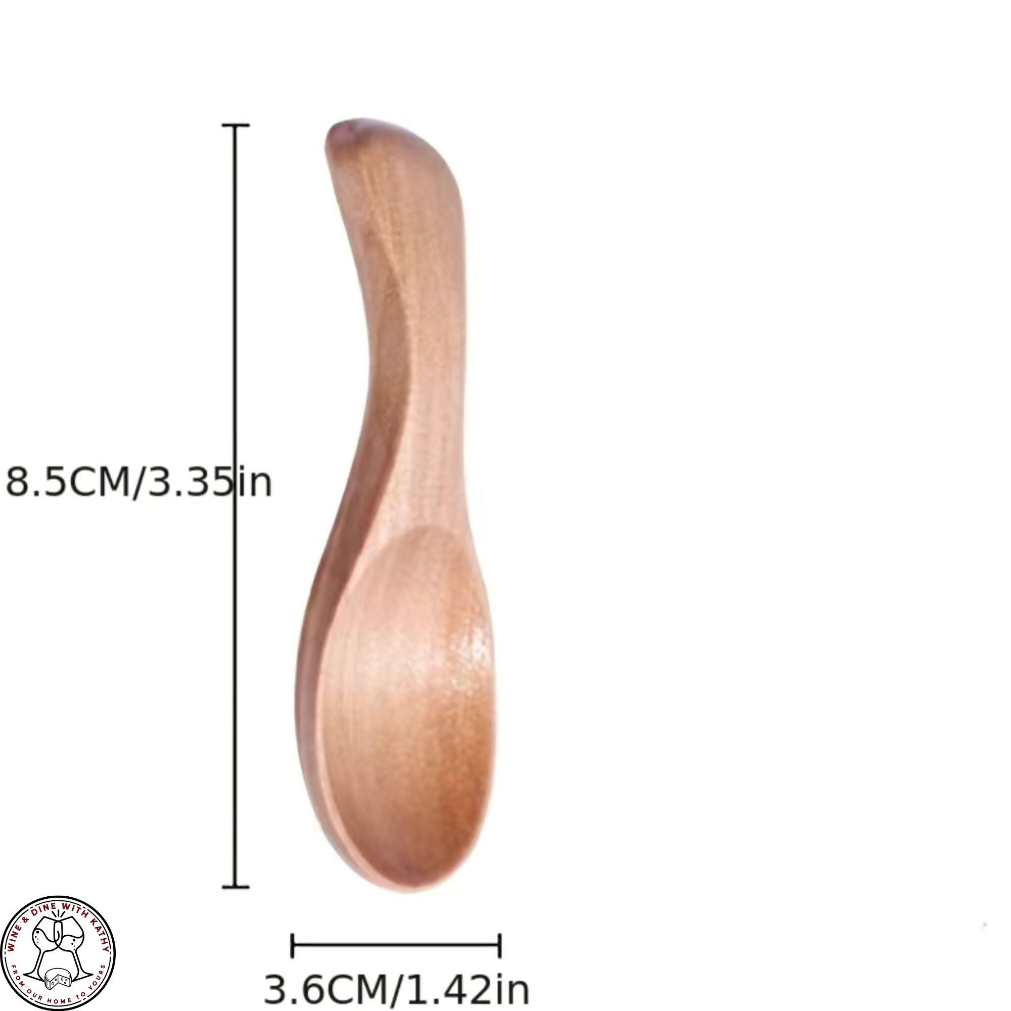 Mini Wooden Spoon Set, Charcuterie Board Spoons, Salsa Spoons, Herbal